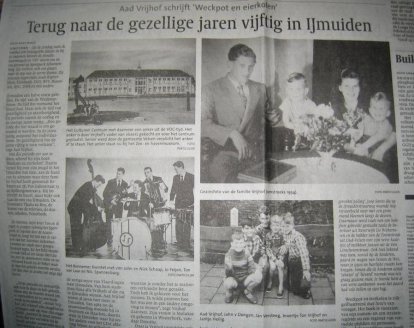 Aad Vrijhof schrijft "Weckpot en eierkolen"