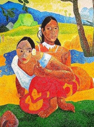 Nafea faa ipo ipo naar Gauguin door Aad Vrijhof