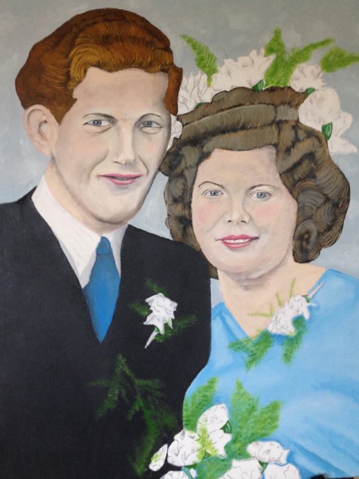 huwelijksdag 14 october 1948