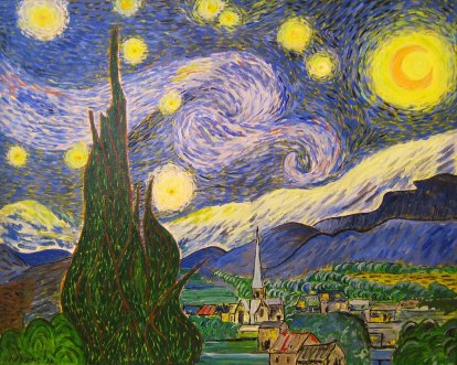 Saint-Remy, juni 1889