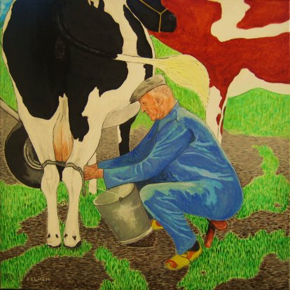 Boer Arkesteijn in Zegveld, december 2011